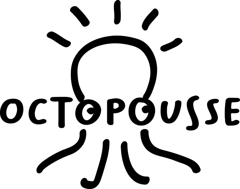 logo octopousse noir